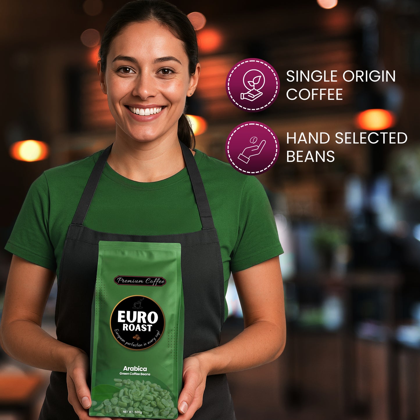 Fresh Arabica Green Beans, Premium Quality Coffee